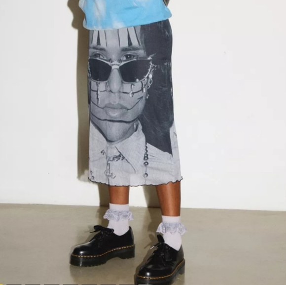 Dr. Martens Holly Women Leather Platform Shoes. Size 8. Satin Ribbon Laces. NWOT - Picture 3 of 12